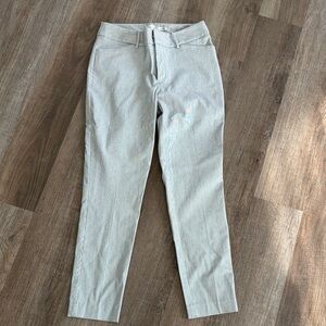 a new day black and white stripped pants